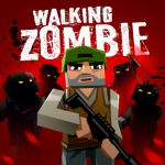 the walking zombie