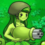 Plant Girls vs. Zombie